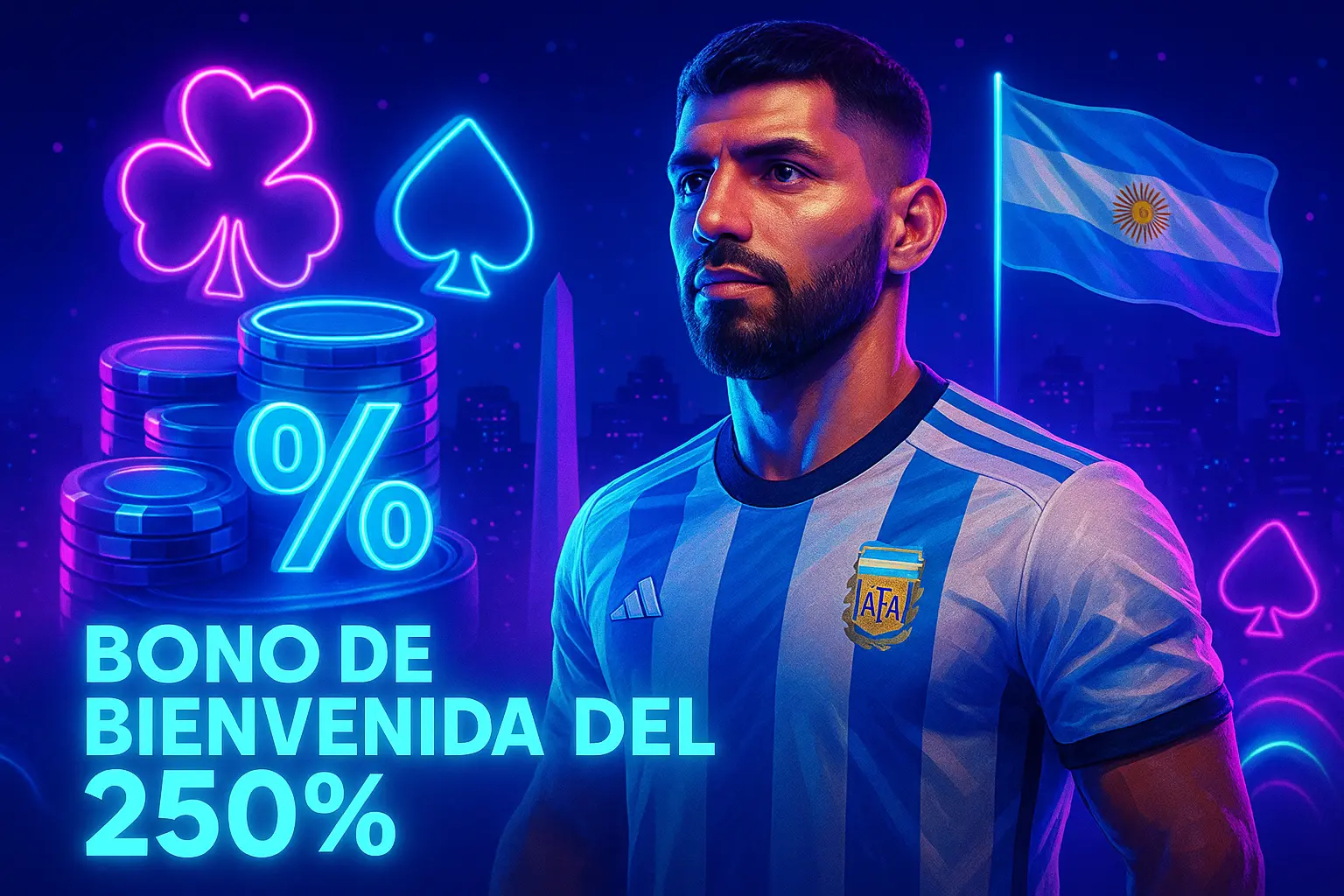 Bono de bienvenida del 250%