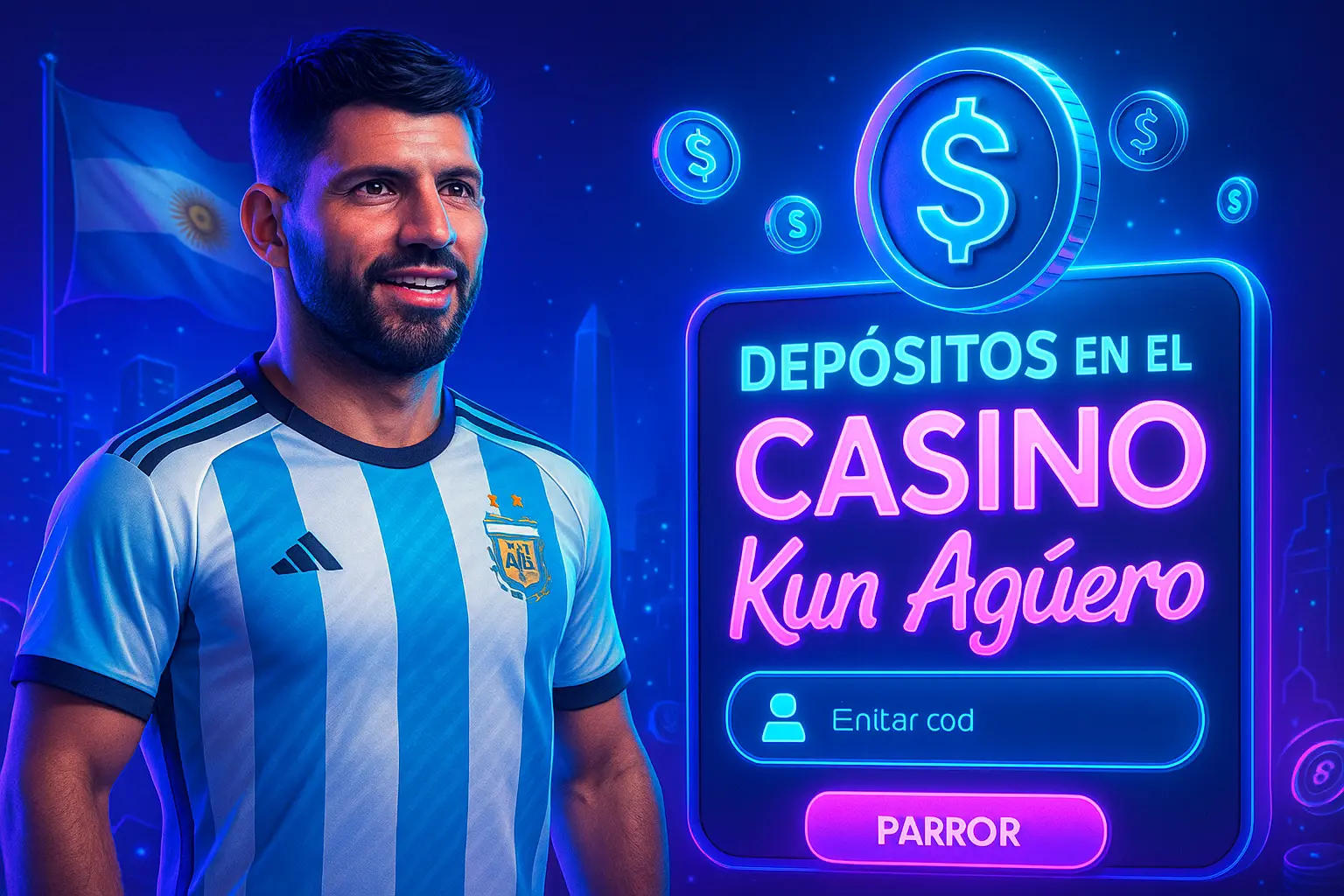 Depósitos y retiros en el Casino Kun Agüero