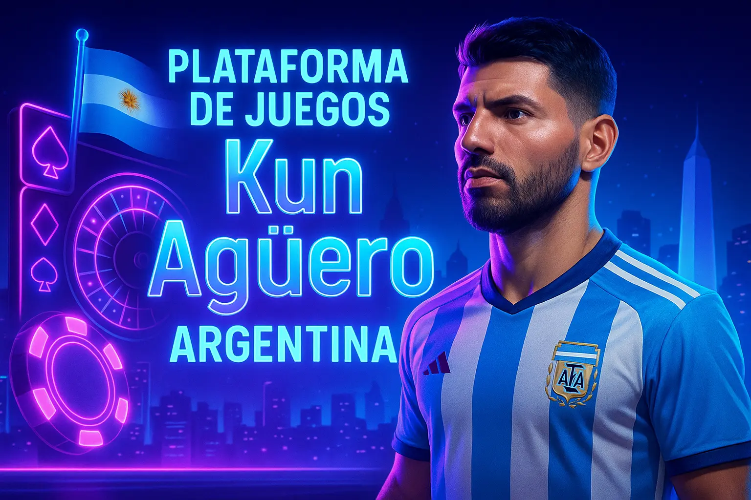 Plataforma de juegos Kun Agüero Argentina